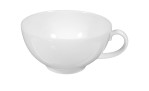 Teetasse Rondo/Liane 200 ml aus weißem Porzellan.