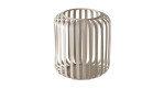 Windlicht Viki 15 cm in beige aus Metall
