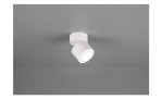 Die LED-Deckenleuchte Taurus von Trio (8,7 cm, weiß, Metall) erhellt die Decke, Leuchtmittel inklusive.