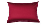 Mako-Satin Kissenbezug Colorsin der Größe 40 x 60 cm und in der Farbausführung rot