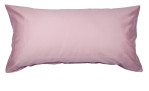 Mako-Satin Kissenbezug Colors, in der Größe 40 x 80 cm und in der Farbausführung rosa