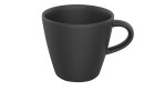Kaffeetasse Manufactur Rock 220 ml in schwarz