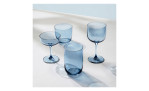 Wasserglas-Set Like 2-tlg. in blau, Abbildung mit mehreren Gläsern