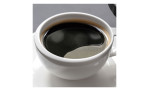 Kaffeetasse New Moon 190 ml in weiß, Ansicht im Gebrauch