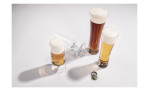 Weizenbier-Set Beer Basic 4-tlg., Ansicht mit mehreren Gläsern mit Füllung