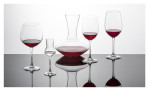 Wasser-/Rotweinglas Classico 545 ml, Ansicht mit weiteren Gläsern