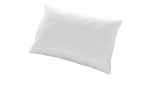 Kopfkissen Famous 40 x 80 cm, in weiß gesteßßt