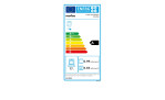 Das EU-Energieeffizienzlabel „A“ gibt die Energieeffizienz (A+++–D) des Premiere-Einbaubackofen-Sets 50154 an; lässt sich gut mit dem XXL-Backofen kombinieren.