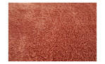 Nahaufnahme der andiamo Badematte Florida 50 x 80 cm in rostrot, hergestellt aus strapazierfähiger Synthetikfaser von Andiamo.