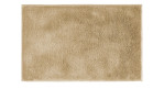 Die Andiamo Badematte Florida 50 x 80 cm ist eine taupefarbene, plüschige, weiche Kunstfaser-Badematte mit einer flauschigen Textur.