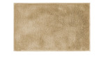 Die Andiamo Badematte Florida 40x60 cm ist eine rechteckige, taupefarbene, flauschige Badematte aus Synthetikfaser mit einer weichen Struktur.