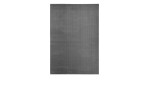 Der Andiamo Teppich Arezzo 160 x 230 cm ist ein unifarbener anthrazitfarbener Kunstfaserteppich mit einem soliden Design.
