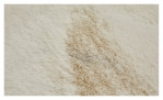Nahaufnahme von LUXOR living Teppich Loano, weiche beige und weiße Synthetikfasern, Größe 120 x 170 cm.