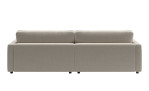 Komfort-Wohnlandschaft LASCONDO Hagerstown 2.0: Modernes beiges Sofa, schlanke Armlehnen, klare Linien, minimalistisch von LASCONDO.