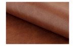 Schreibtischstuhl Bastian in der Farbe retro Cognac Detailaufnahme