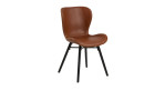 Stuhl Bastian in der Farbe retro Cognac