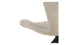 Stuhl Bastian in der Farbe Beige Detailaufnahme