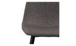 Tresenhocker William in der Farbe Hellgrau Detailaufnahme