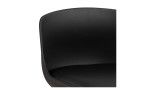 Barhocker Tabea in der Farbe Schwarz Detailaufnahme