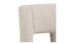 Barhocker Susi in der Farbe Beige Detailaufnahme