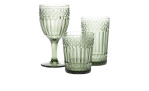 Weinglas 280 ml in grün. Mit weiteren Gläsern der Serie.