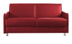 Komfort-Schlafsofa Mailand, in der Farbausführung Rot