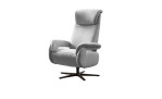 Sessel Lascondo Arlo, in der Farbausführung Silver