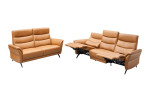 Komfort - Sitzgruppe Lascondo Beele, in der Farbausführung Congnac,  ohne Funktion mit zwei Relaxfunktionen