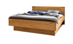 Komfort - Bettgestell Onema, in der Farbausführung Kernbuche
