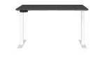 Höhenverstellbarer Schreibtisch Move & Work in Graphit/Weiß