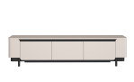 Lowboard Venedig in Sand, 3-türig, frontale Ansicht