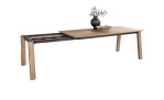 Esstisch ausziehbar Delmonte in Oak Natural Vintage (Vintage Eiche), Ansicht Funktion