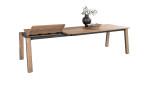 Esstisch ausziehbar Delmonte in Oak Natural Vintage (Vintage Eiche), Ansicht Funktion