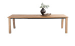 Esstisch ausziehbar Delmonte in Oak Natural Vintage (Vintage Eiche), Ansicht ausgezogen
