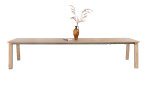 Esstisch ausziehbar Delmonte in Oak Natural Vintage (Vintage Eiche), Ansicht ausgezogen