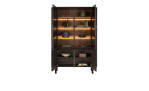Buffetschrank Ravello aus Eichenfurnier in tiefem, dunklem Basaltton