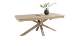 Ausziehtisch Nyon in Dune Color (Sand) mit Sternfuß