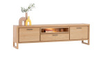 Lowboard von Henders & Hazel in Eiche furniert inkl. Beleuchtung