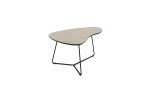 Couchtisch Pia in der Farbe Cashmere, Frontansicht kleiner Tisch