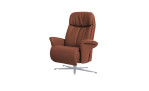 Relaxsessel 7556, in der Farbausführung Rot-Braun