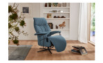 Komfort-Relaxsessel 7250, in der Farbausführung Blau, mit der Relaxfunktion