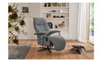 Komfort-Relaxsessel 7250, in der Farbausführung Dunkelgrau, mit der Relaxfunktion