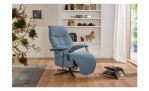 Komfort-Relaxsessel 7250, in der Farbausführung Hellblau, mit der Relaxfunktion