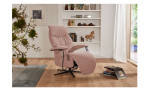 Basis-Relaxsessel 7250, in der Farbausführung Rosa, mit der Relaxfunktion