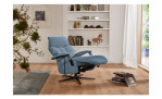Komfort-Relaxsessel 7250, in der Farbausführung Hellblau, mit der Relaxfunktion