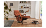 Komfort-Relaxsessel 7250, in der Farbausführung Orange, mit der Relaxfunktion