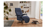 Basis-Relaxsessel 7250, in der Farbausführung Dunkelblau, mit der Relaxfunktion