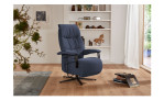 Basis-Relaxsessel 7250, in der Farbausführung Dunkelblau, in einem Raum stehend
