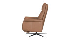 Relaxsessel 9361, in der Farbausführung Braun, Seitenansicht, links