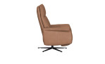 Relaxsessel 9361, in der Farbausführung Braun, Seitenansicht, rechts